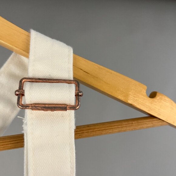 Old Navy Women's Denim Overalls In White Size 2 - Picture 4 of 7